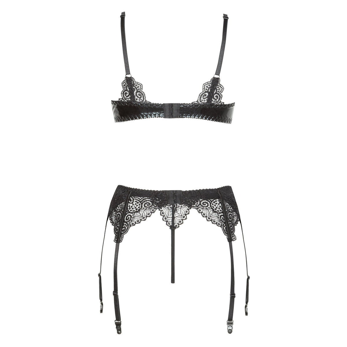 BNF Elegant suspender lingerie set - Marilyn - 3 pieces