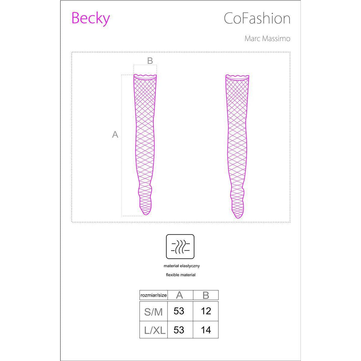 COFASHION Straps-Netzstrümpfe „Becky“