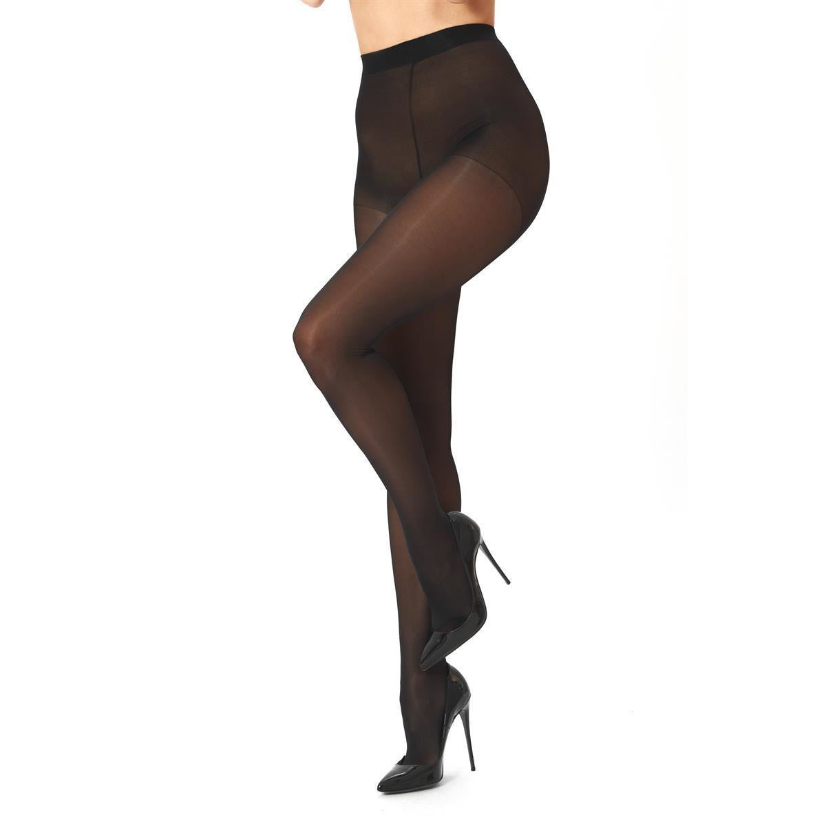 KOTEK Elegant tights with striped pattern
