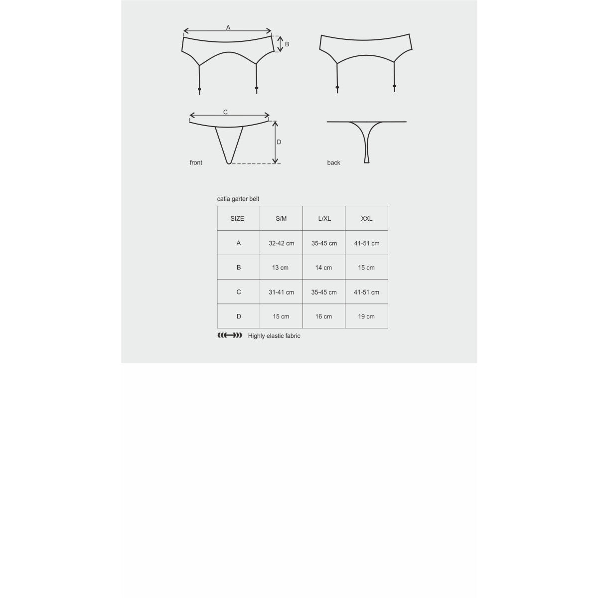OBSESSIVE Suspender Set - Miamor