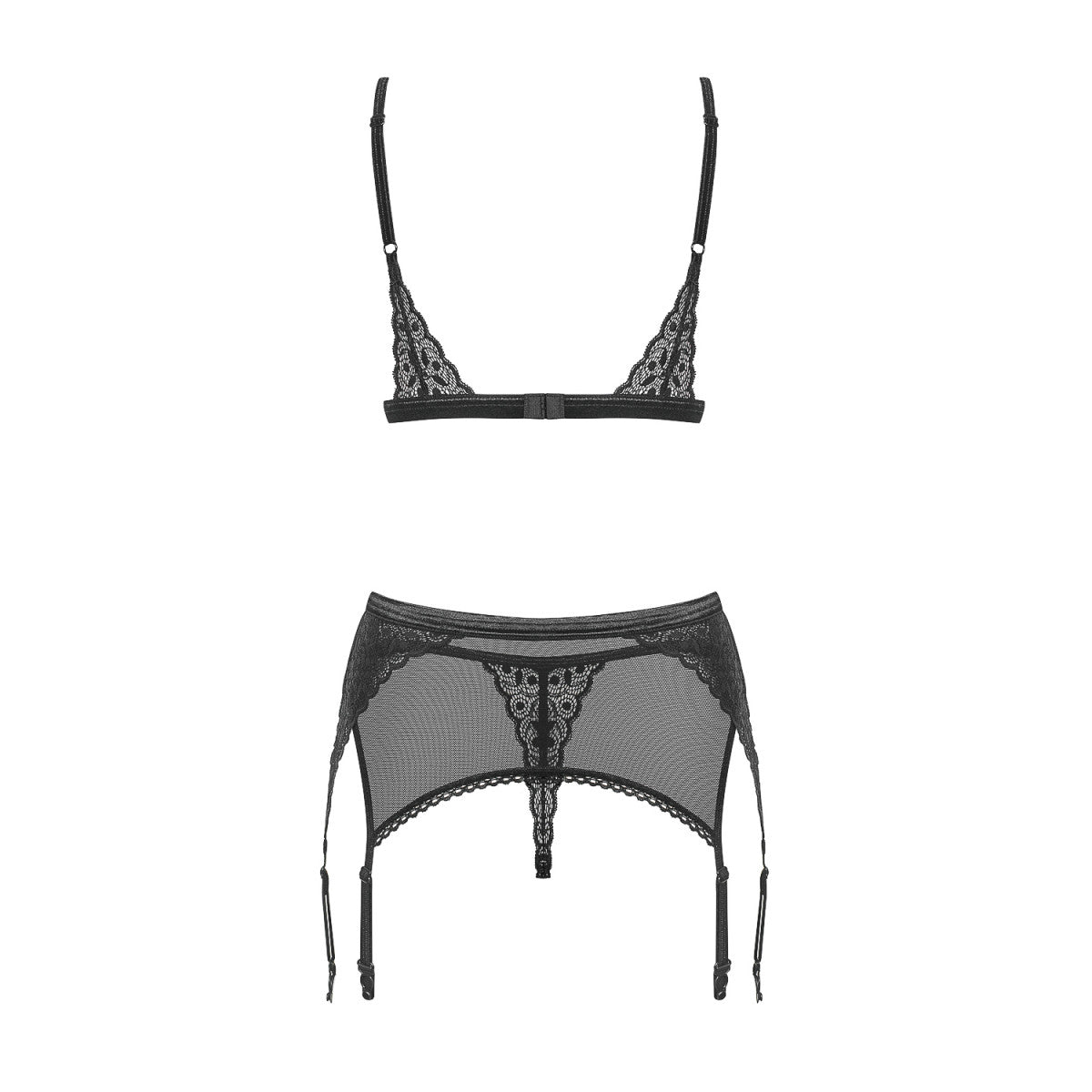 PASSION ECO Straps Lingerie Set Leafa - 3 pieces