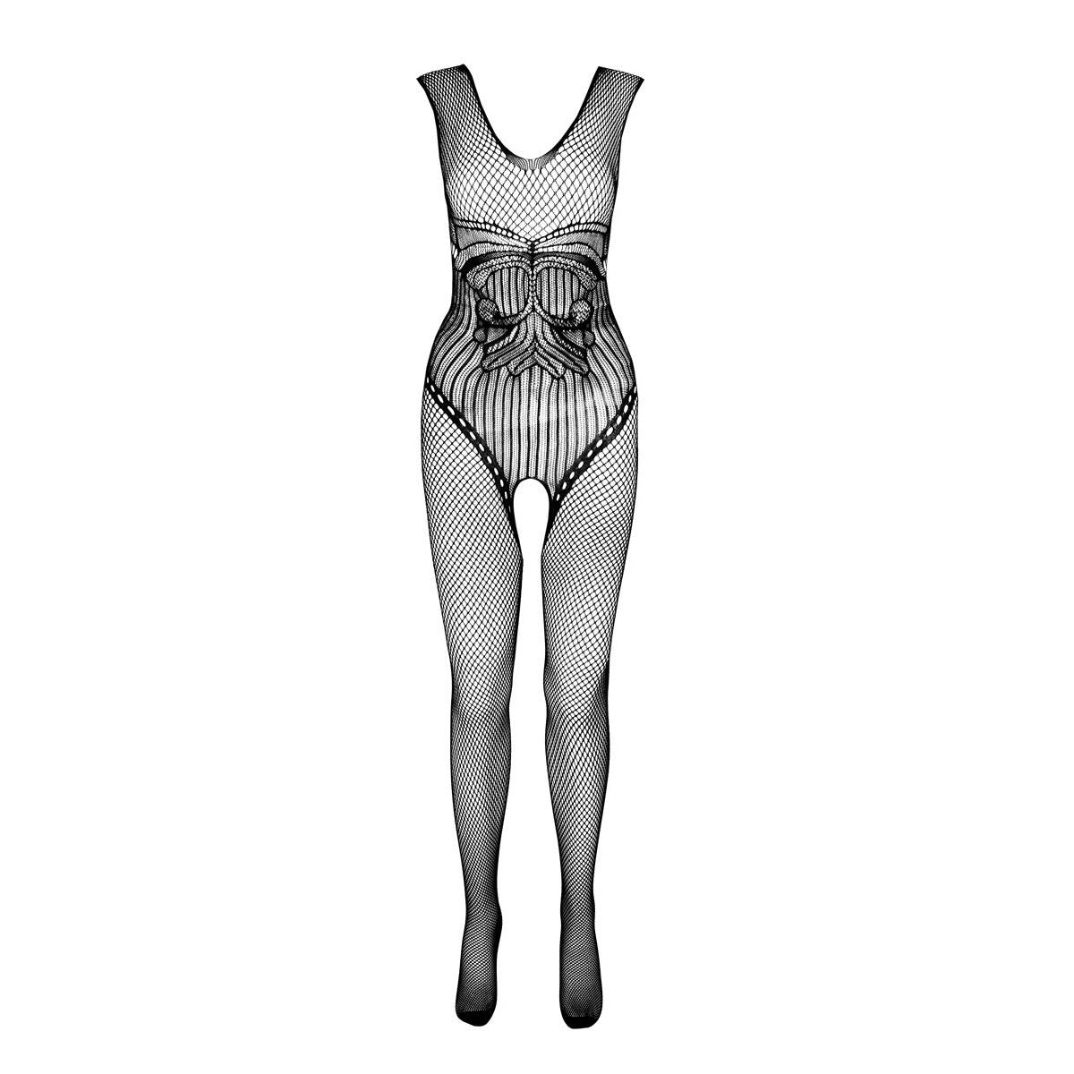 PASSION ECO Sexy bodystocking with elegant mesh design