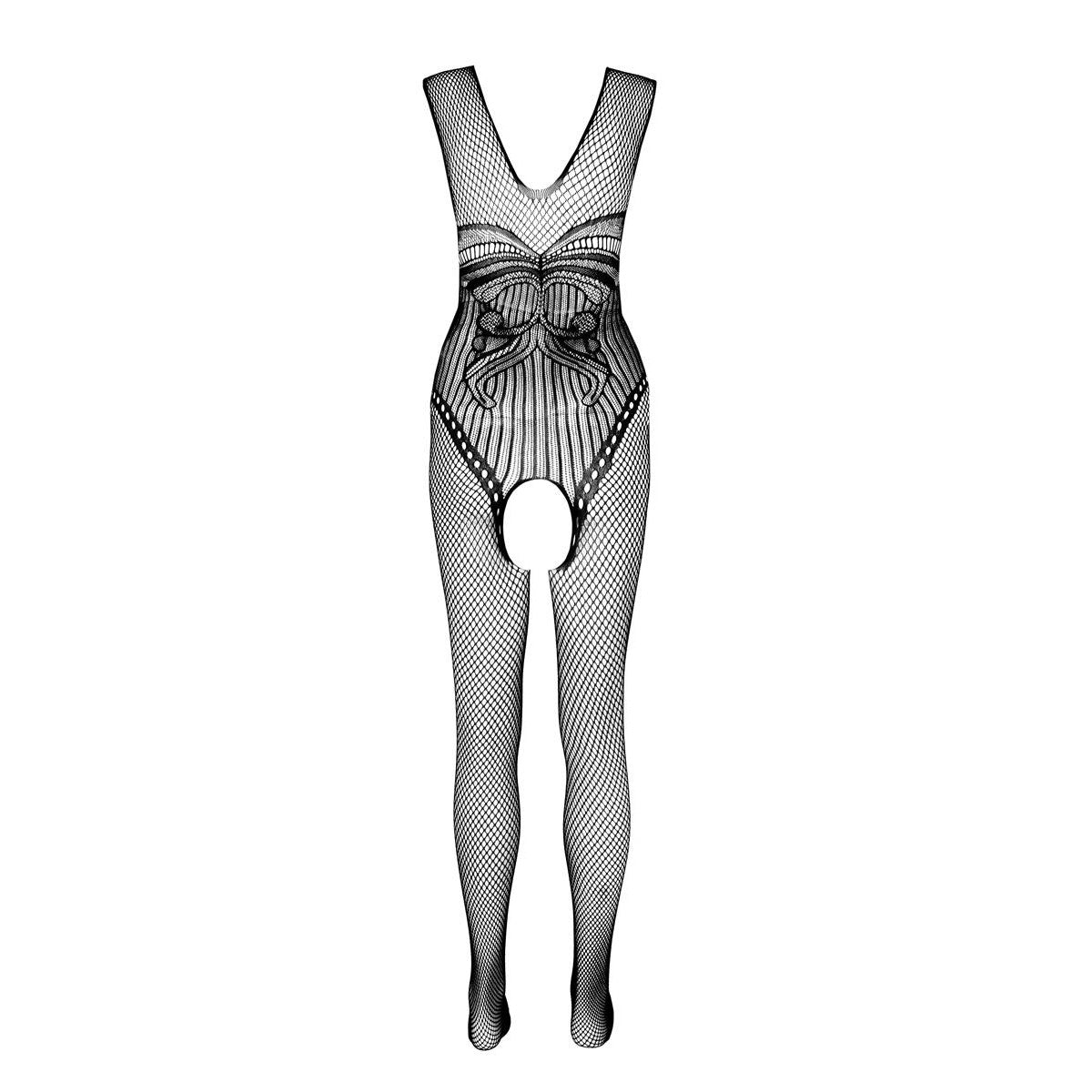 PASSION ECO Sexy bodystocking with elegant mesh design