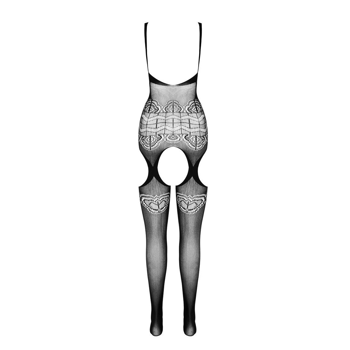 PASSION ECO Seductive bodystocking in a strap look with a low back