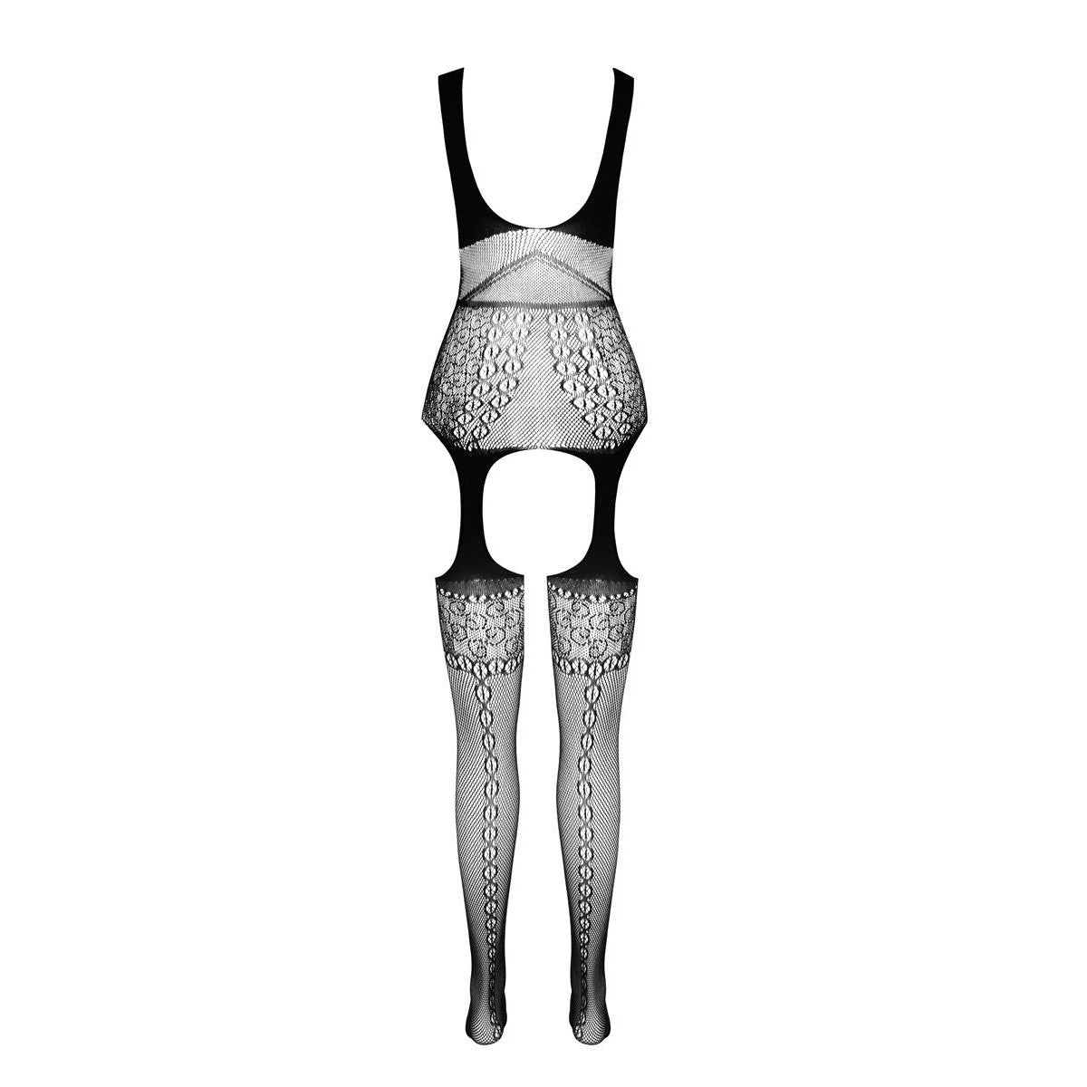 PASSION ECO Sexy Bodystocking mit elegantem Muster