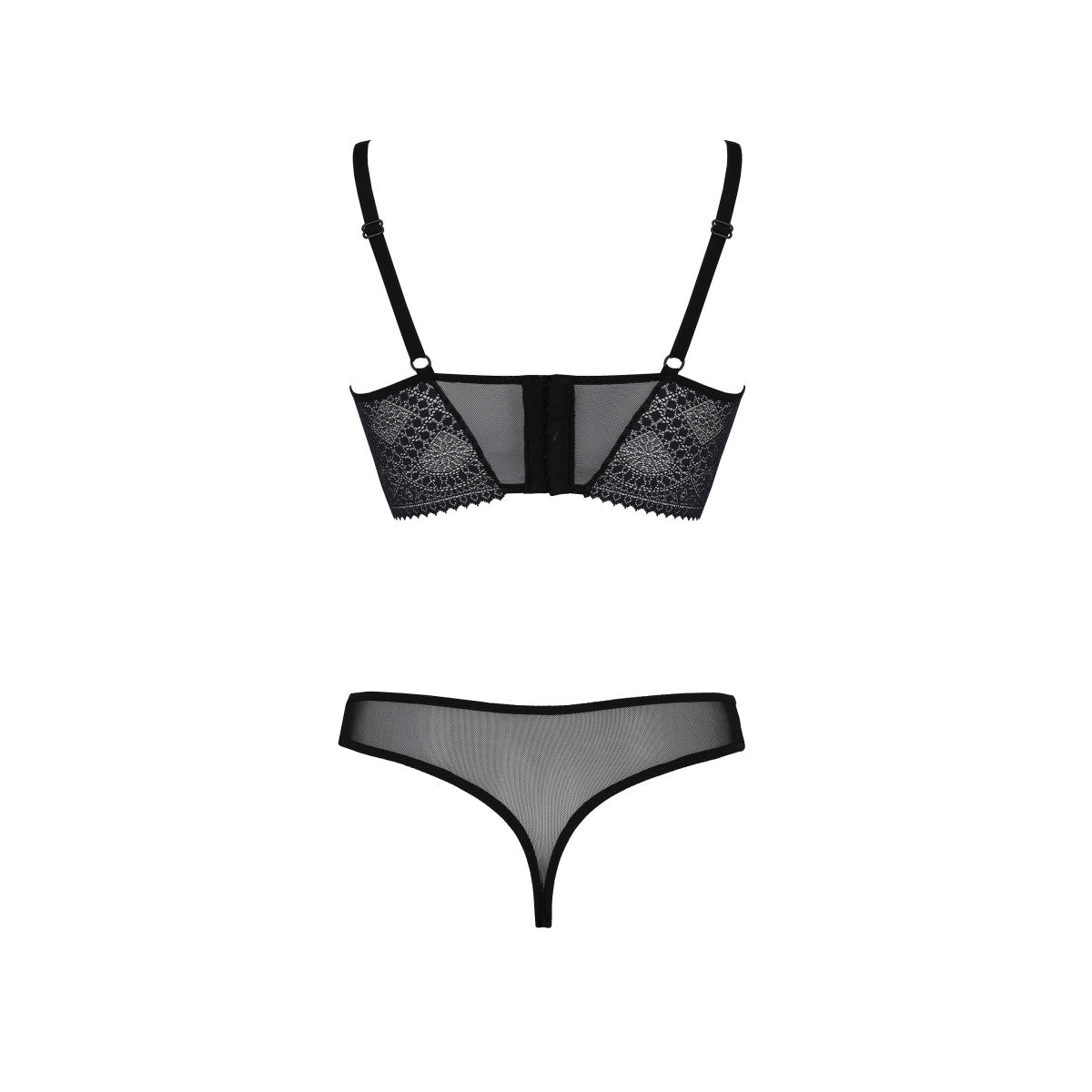 PASSION ECO Sexy Dessous Unterwäsche-Set Drosera - 2 Teile