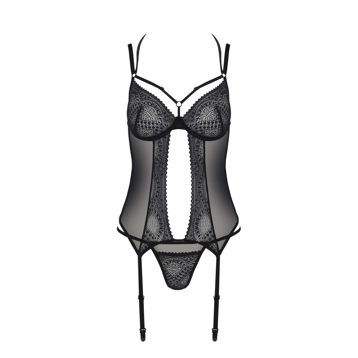 PASSION ECO Sexy suspender corsage Drosera - 2 parts