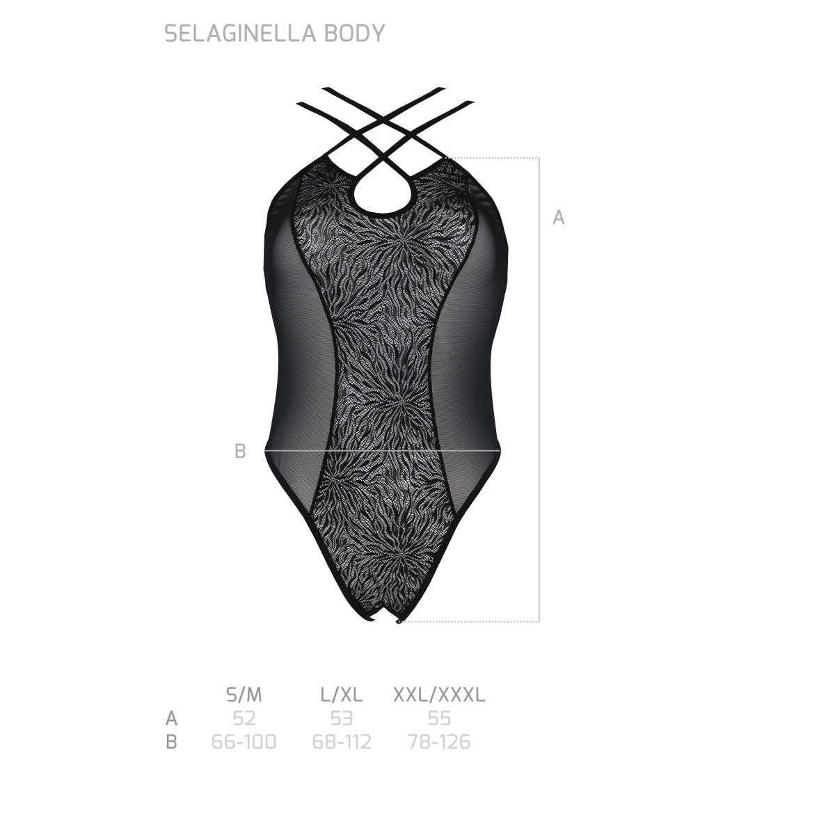 PASSION ECO Sexy Ouvert Body Selaginella