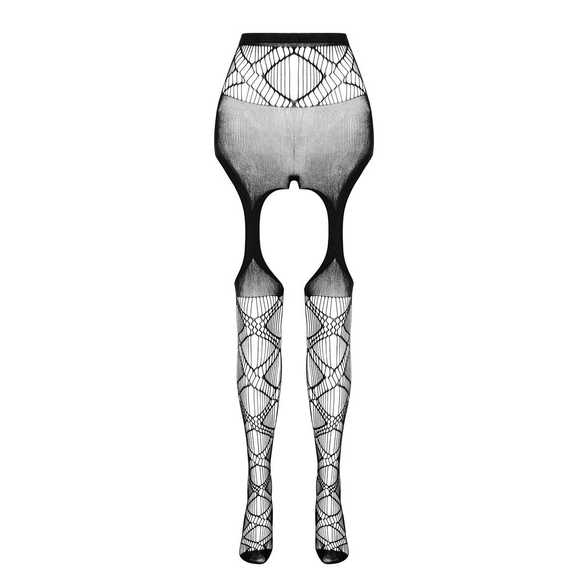 PASSION ECO Straps-Strumpfhose mit elegantem Kreuzmuster