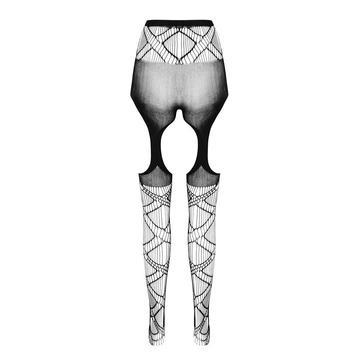 PASSION ECO Straps-Strumpfhose mit elegantem Kreuzmuster