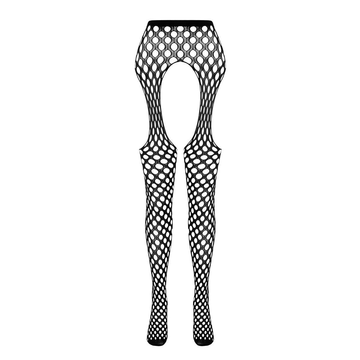 PASSION ECO Straps-Strumpfhose mit grobmaschigem Netz