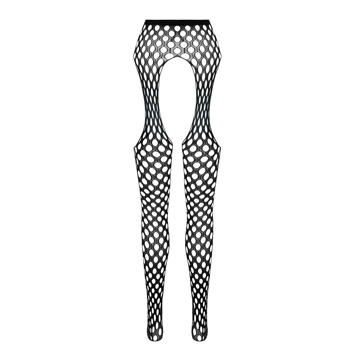 PASSION ECO Straps-Strumpfhose mit grobmaschigem Netz