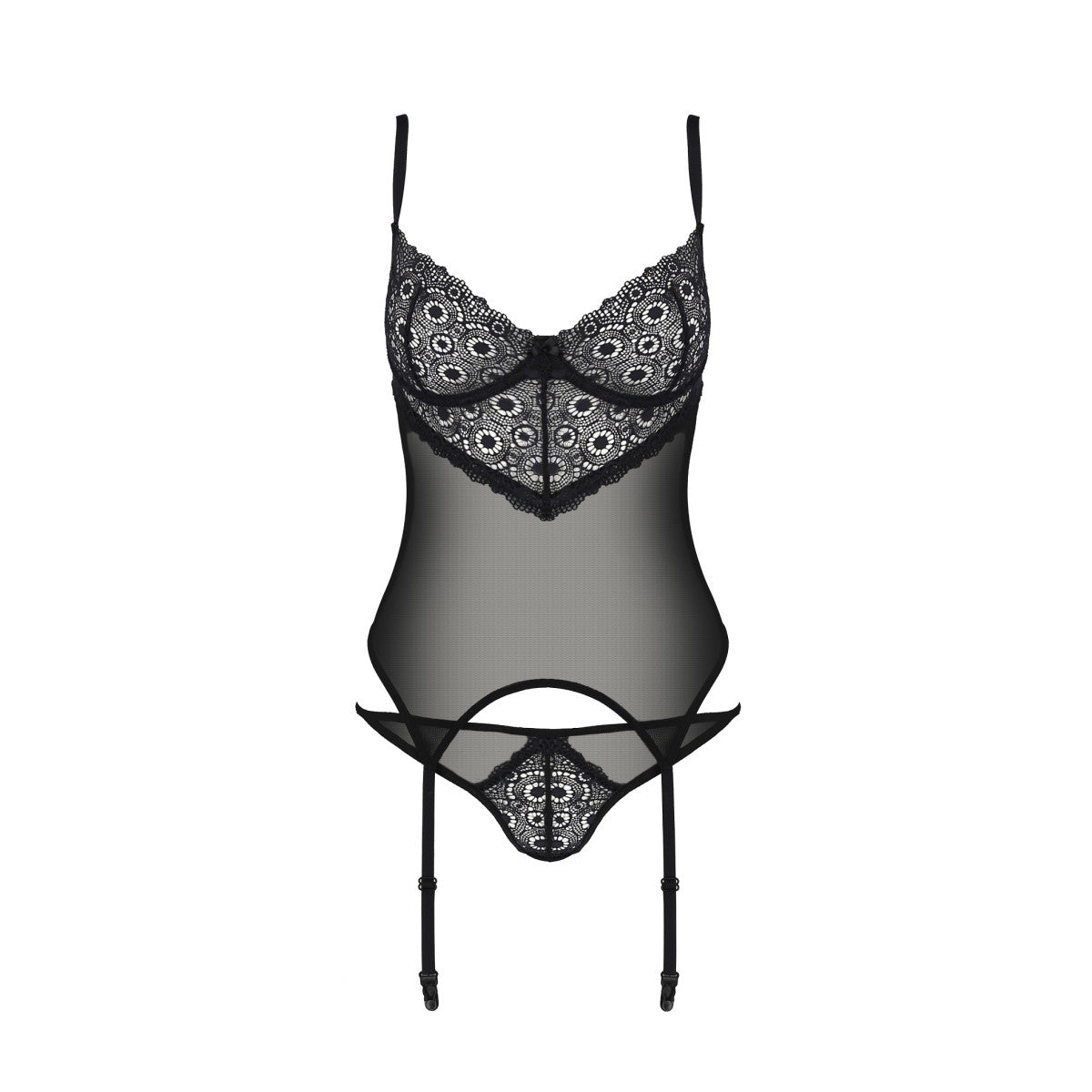 PASSION ECO Sexy Straps-Corsage Zinnia - 2 Teile