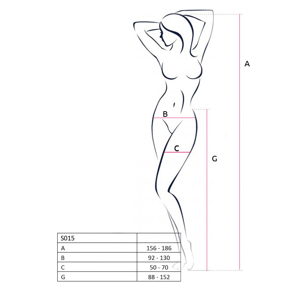 PASSION Elegante Ouvert Netzstrumpfhose S015