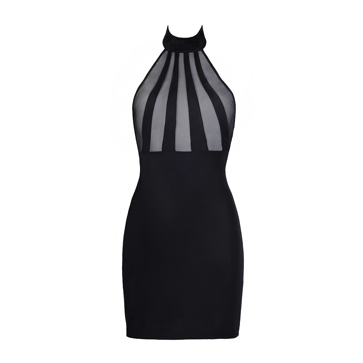 AXAMI Erotisches Neckholder Kleid